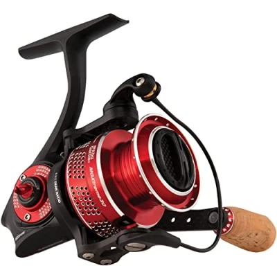 Image of Abu Garcia Revo MGXtreme Spinning Reel Extreme Lightweight Spin with Cork Handle 12 Bearings &amp; Drop Shot Keeper Pike, Perch, Zander, Trout
