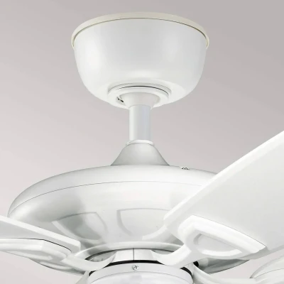 Image of Kevlar 152cm Pull Chain 5 Blade Ceiling Fan Matte White
