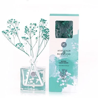 Image of Ashleigh &amp; Burwood Life In Bloom Wisteria White Woods Scented Reed Diffuser 150ml