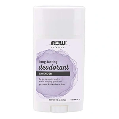 Image of Now Foods Long Lasting Deodorant Stick, 62 g, 2.2 ounce