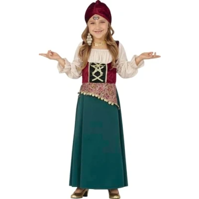 Image of FIESTAS GUIRCA Fortune Teller Halloween Child Fancy Dress Costume Age 10 12 Years