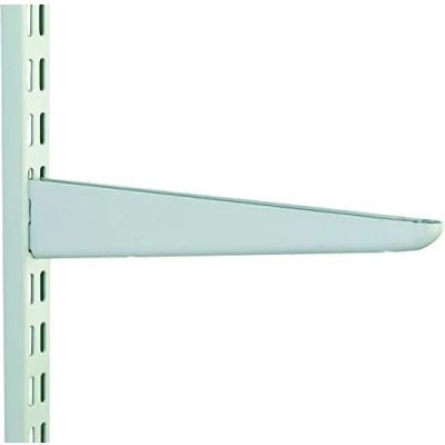 Image of 10 Pack 270mm White Watson Twin Slot Shelving Bracket