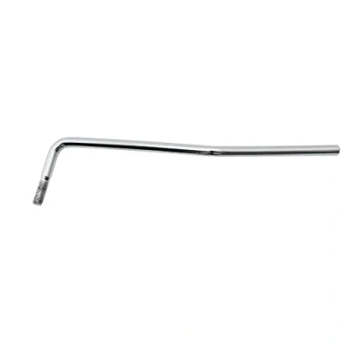 Image of Musiclily Pro 6mm Steel Thread Guitar Tremolo Arm Whammy Bar Vibrato for Import Strat Style Electric Guitar, Chrome