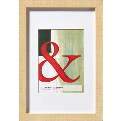 Image of walther Design Picture Frame Natural 20 x 30 cm Real Glass Stockholm Wooden EA030H