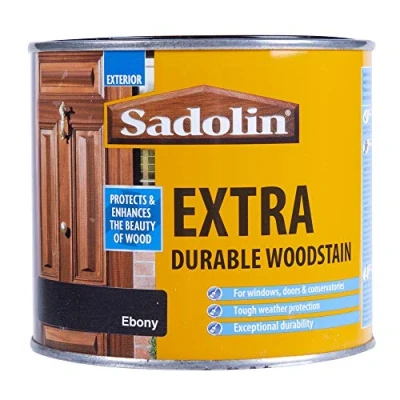 Image of Sadolin 5028541 WOODSTAIN, Ebony