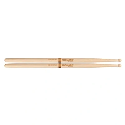 Image of Promark TXC2W Hickory Concert Two Snare Drum Stick