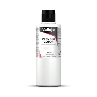 Image of Vallejo VAL63061 Model Paint, White, 200 ml (Pack of 1)