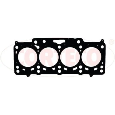 Image of 03L103383AJ, 03L103383BF Head Gasket CORTECO 49368066 1,55mm 82mm Metal VOLKSWAGEN: GOLF 6, Tiguan I, Caddy 3, AUDI: A3 Sportback, Hatchback
