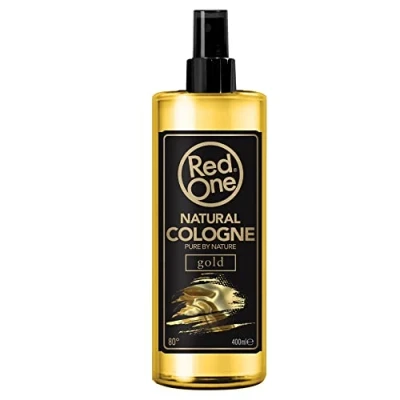 Image of Redone Aftershave Natural Barber Spray Cologne Gold 400ml Long lasting fragrance Premium grooming product