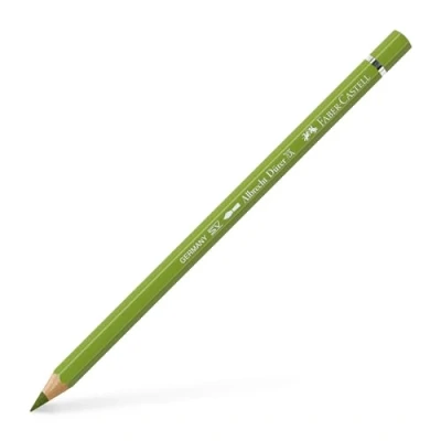 Image of Faber Castell Art &amp; Graphic Albrecht Dürer Watercolour Pencil, (168), Earth Green Yellowish, For Art, Craft, Drawing, Sketching, Home, School, University, Colouring