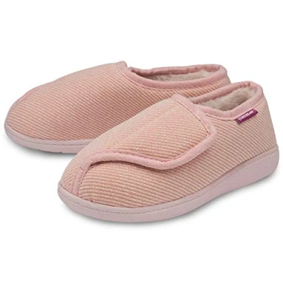 Image of Dunlop Dolly Ladies Slippers Pink UK 5