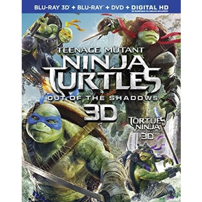 Image of Teenage Mutant Ninja Turtles Out of the Shadows 3D (Blu ray / Blu DVD) ray)