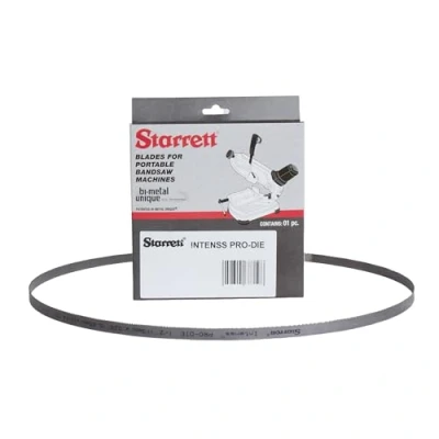 Image of Starrett Intenss Pro Die Portable Cordless Bandsaw Blade 1335 x 13 0.65mm 18tpi