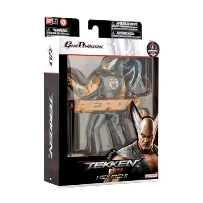 Image of BANDAI Game Dimensions Tekken Heihachi Mishima Action Figure 17cm With 17 Points Of Articulation And Accessories Based On Video Games Figures Girls Boys Toys