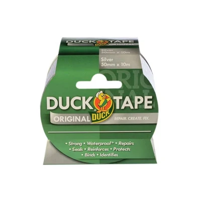 Image of Shurtape Duck Tape Original 50mm x 10m Silver SHU211110