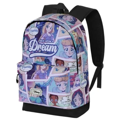 Image of Disney Princess Comic Fan HS Backpack 2.2, Multicolour, 31 x 44 cm, Capacity 24 L