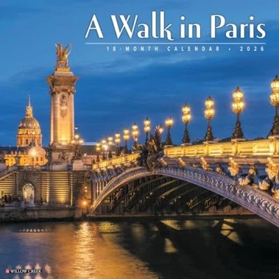 Image of A Walk In Paris Calendar 2026