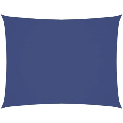 Image of vidaXL Sunshade Sail Oxford Fabric Rectangular 3x4 m Blue