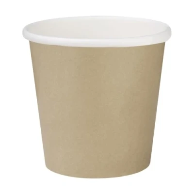 Image of Fiesta Compostable Hot Cups Single Wall Kraft 6oz (50 Pack)