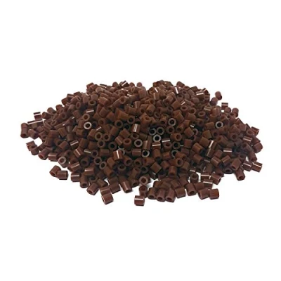 Image of WS UK 1000 Pack Fuse Beads 5mm Midi works like Hama [Dark Brown]