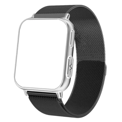 Image of DigiKuber Replacement Watch Strap compatible with ECG SmartwatchTK10 TK12 Tk20 TK22 TK25 FSSB, Waterproof Band for all 22mm Width Smartwatches, 25cm Length
