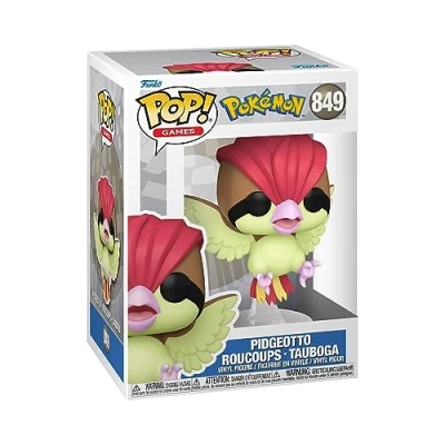 Image of Funko POP! Games: Pokemon Pidgeotto Collectable Vinyl Figure Gift Idea Official Merchandise Toys for Kids &amp; Adults Video Games Fans Model Collectors and Display