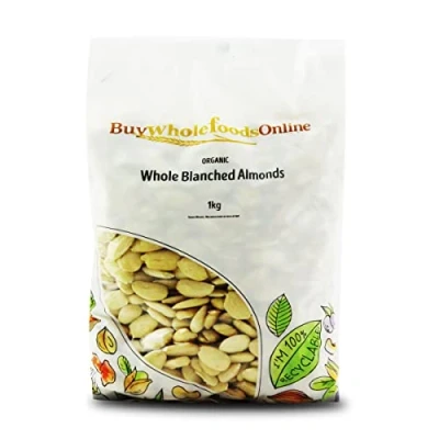Image of Organic Whole Blanched Almonds 1kg (BWFO)