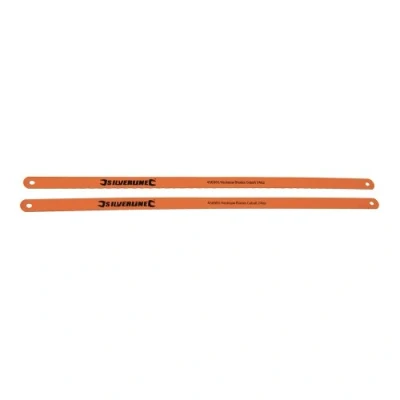 Image of Silverline Hacksaw Blades Cobalt 2pk 24tpi