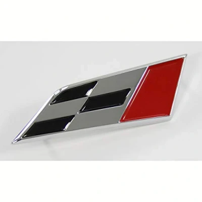 Image of Seat 6J98536702ZZ Original Cupra Lettering Front Radiator Grill Emblem Sport Logo Chrome