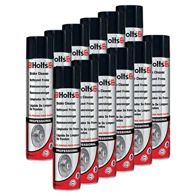 Image of Holts 12x Brake Cleaner Spray Vehicle Parts Maintenance Cleaning Car Care Can 600 ml 0131