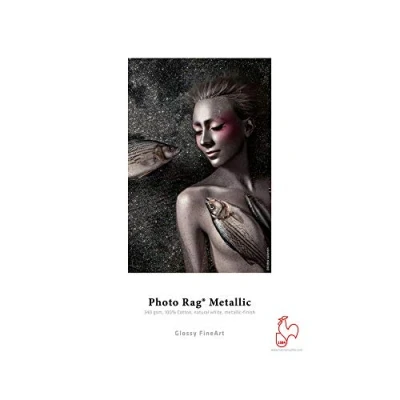 Image of Hahnemühle 10641760 Photo Rag® Metallic 340gsm A2 25 Sheets