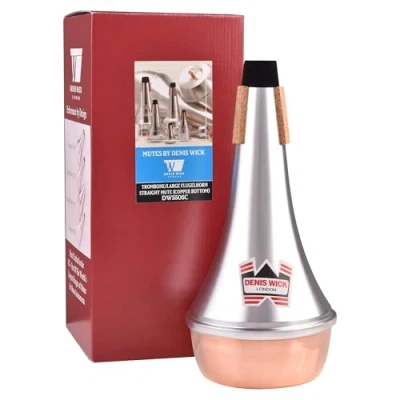 Image of Denis Wick 5505C Straight Mute for Tenor Trombone, Aluminium with Copper Bottom