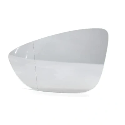 Image of Wing Mirror Glass For Passat B7 (2011 2015),Passenger Drivers Side With Backing Plate,Heated,Chrome Lens,left