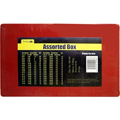 Image of 8x TECNIKS Pack of 419 O Ring Kit AB100