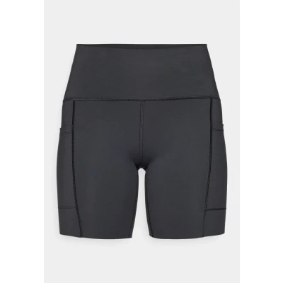 Image of New Balance Sleek Pocket HIGH RISE Short Leggings black, Women&#039;s, Size: Large, Black