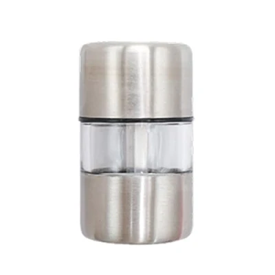 Image of SUCHUANGUANG Salt and Pepper Grinder Seasoning Tool Stainless Steel Material Mini Mill Kitchen Cooking for