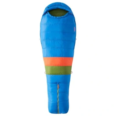Image of Marmot Sawtooth, down adult mummy sleeping bag, 650 goose filling, very light and warm, 183 cm, suitable to 28