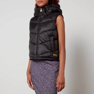 Image of Barbour International Halton Quilted Shell Gilet UK 14