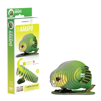 Image of EUGY D5076 Kakapo 3D Model Craft Kit,