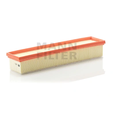 Image of 0313AAT00041N Air Filter MANN C 3875/1 58mm 83mm 376mm Insert for dusty operating conditions RENAULT: CLIO 2, TWINGO Kangoo I