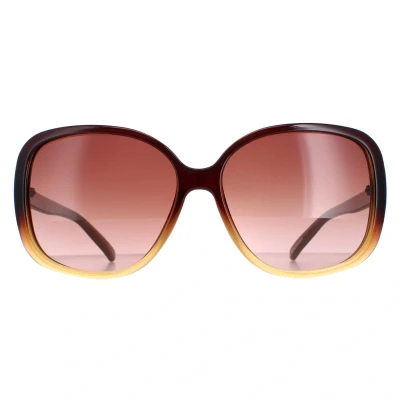 Image of Ted Baker Women&#039;s Krash Oversized Sunglasses, Brown Gradient