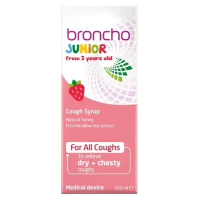 Image of Bronchostop Junior Cough Syrup For Children, 200ml