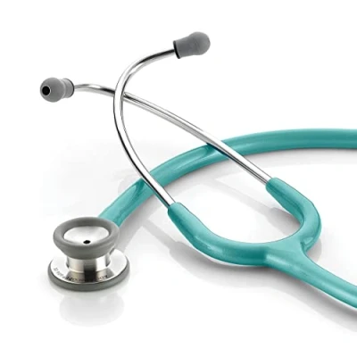 Image of ADC Adscope 604 Pediatric Clinician Stethoscope Metallic Caribbean