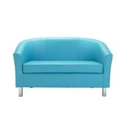 Image of Tub Sofa With Metal Feet Sky Blue OF2200SBML