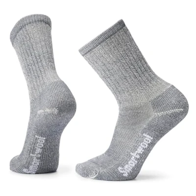 Image of Smartwool HIKE Classic Edition Light Cushion CREW Sports socks, Size: 11 13.5, gray