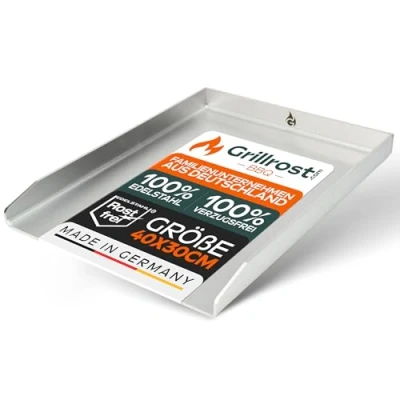 Image of Grill/Griddle Plate/Plancha Stainless Steel Solid