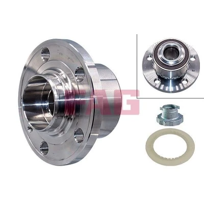 Image of 2Q0407621A Wheel bearing kit FAG 713 6110 70 Photo corresponds to scope of supply 78, 126,6mm VOLKSWAGEN: Polo VI, SEAT: IBIZA 5, Arona