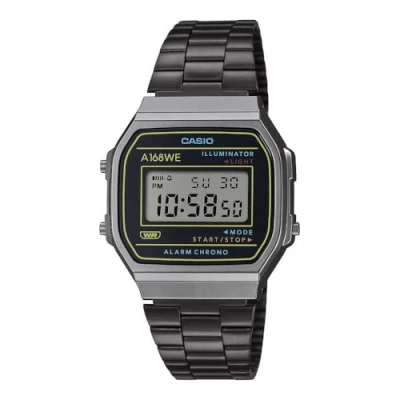 Image of Casio Heritage A168 Unisex Digital watch, Size: One Size, Black