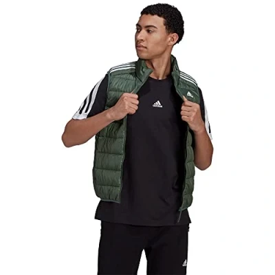 Image of adidas Men&#039;s Essentials Light Down Jacket, Green Oxide, S