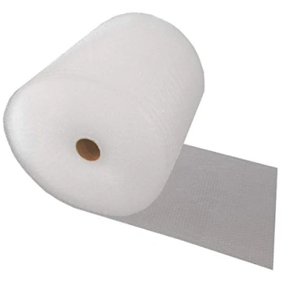 Image of Globe Packaging Roll of Bubble Wrap 500mm x 50m Small Air Bubbles for Moving House &amp; Packing with Storage Boxes